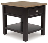 Drazmine Brown End Table