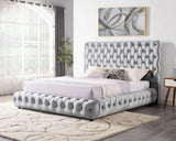 Dream Gray King Platform Bed by Happy Homes at Eve Furniture