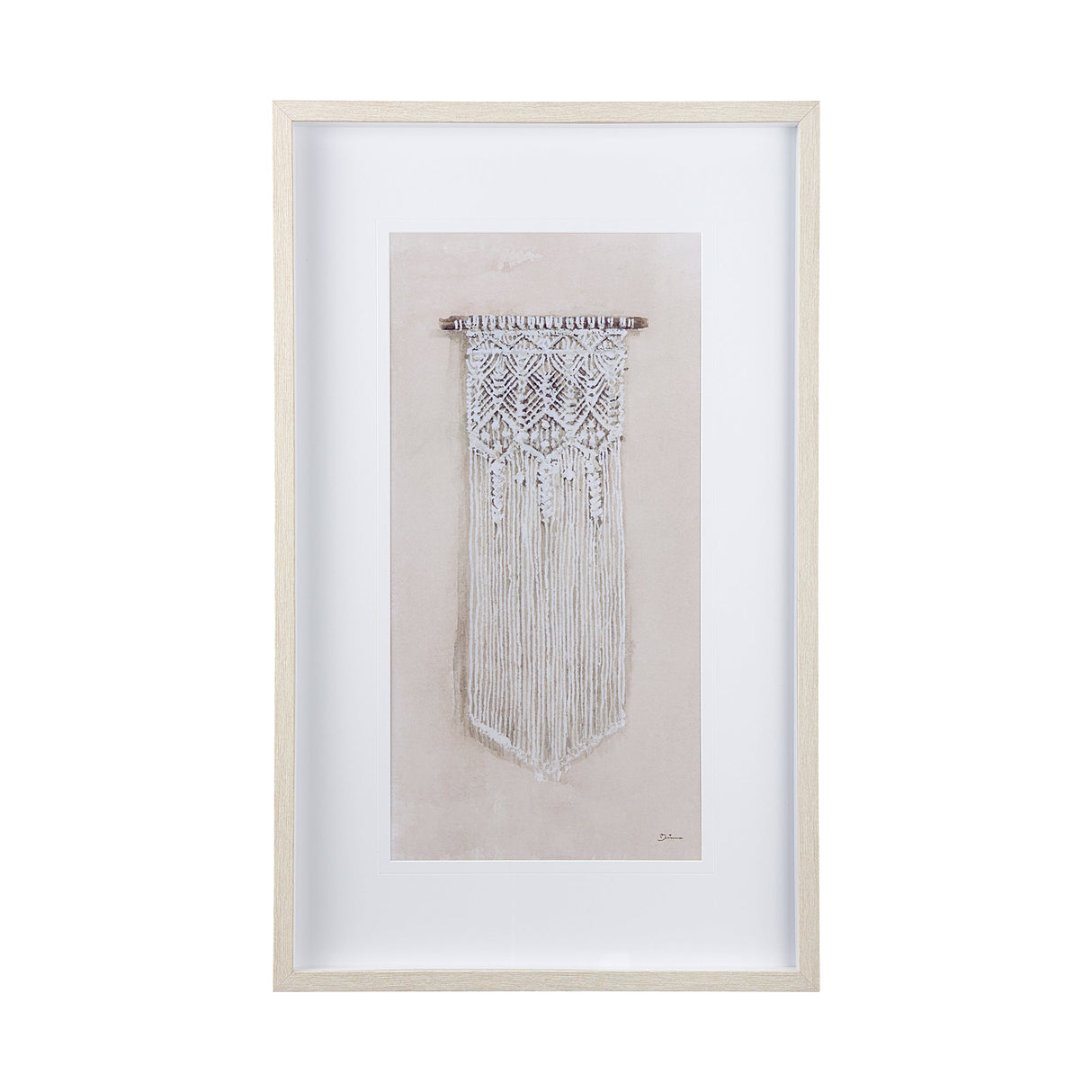 Dream Weaver I by Mercana Studio a Hand Embellished Textured Framed Art Print Matted under Glass by Mercana at Eve Furniture