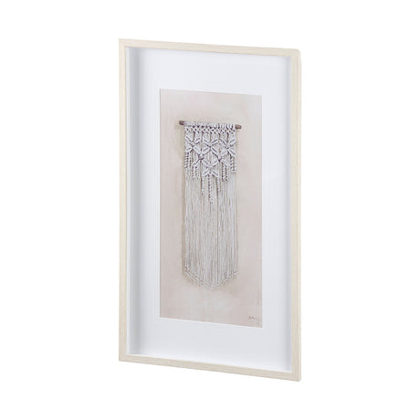 Dream Weaver II by Mercana Studio a Hand Embellished Textured Framed Art Print Matted under Glass by Mercana at Eve Furniture