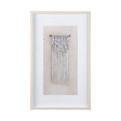 Dream Weaver II by Mercana Studio a Hand Embellished Textured Framed Art Print Matted under Glass by Mercana at Eve Furniture