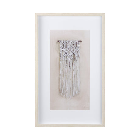 Dream Weaver II by Mercana Studio a Hand Embellished Textured Framed Art Print Matted under Glass by Mercana at Eve Furniture