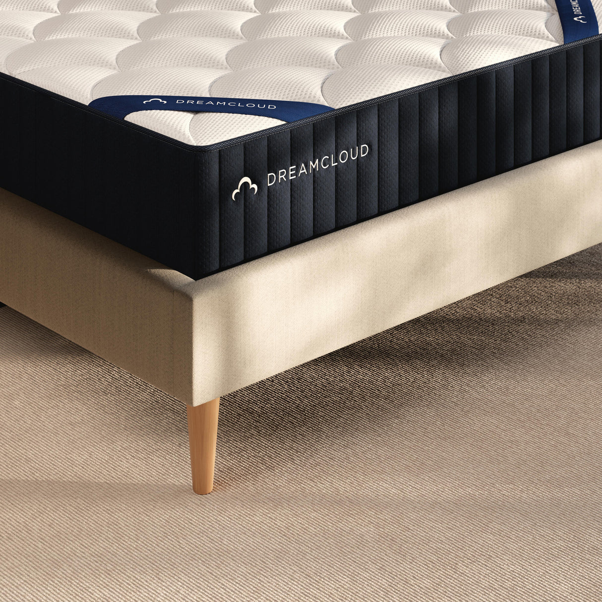Dreamcloud Classic Memory Foam White Queen Mattress by Ashley at Eve Furniture