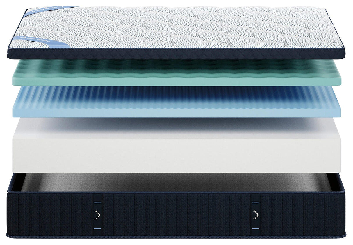 Dreamcloud Premier Memory Foam White Queen Mattress by Ashley at Eve Furniture