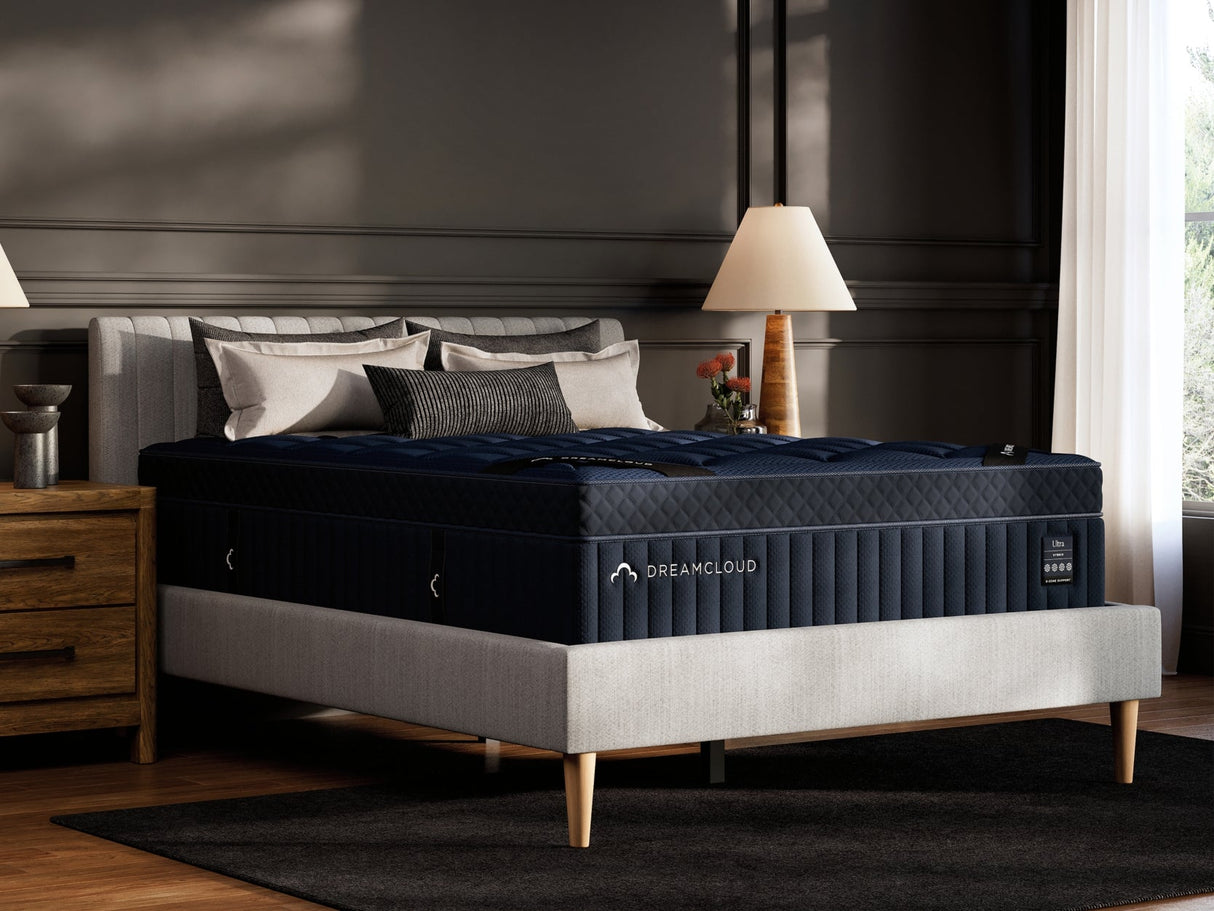 DreamCloud Ultra Hybrid Medium White Twin Mattress by Ashley at Eve Furniture
