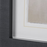 Dreamy Blues I by Stacy Daguiar Hand-Embellished Textured Framed Artwork Matted under Glass by Mercana at Eve Furniture