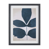 Dreamy Blues I by Stacy Daguiar Hand-Embellished Textured Framed Artwork Matted under Glass by Mercana at Eve Furniture