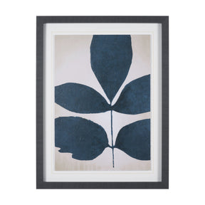 Dreamy Blues I by Stacy Daguiar Hand-Embellished Textured Framed Artwork Matted under Glass by Mercana at Eve Furniture