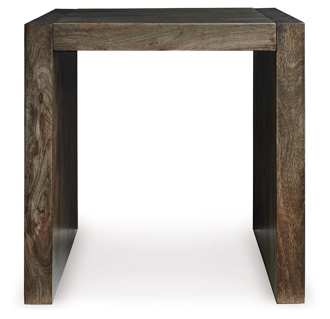 Dreggan Brown End Table by Ashley at Eve Furniture