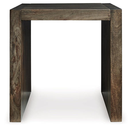 Dreggan Brown End Table by Ashley at Eve Furniture