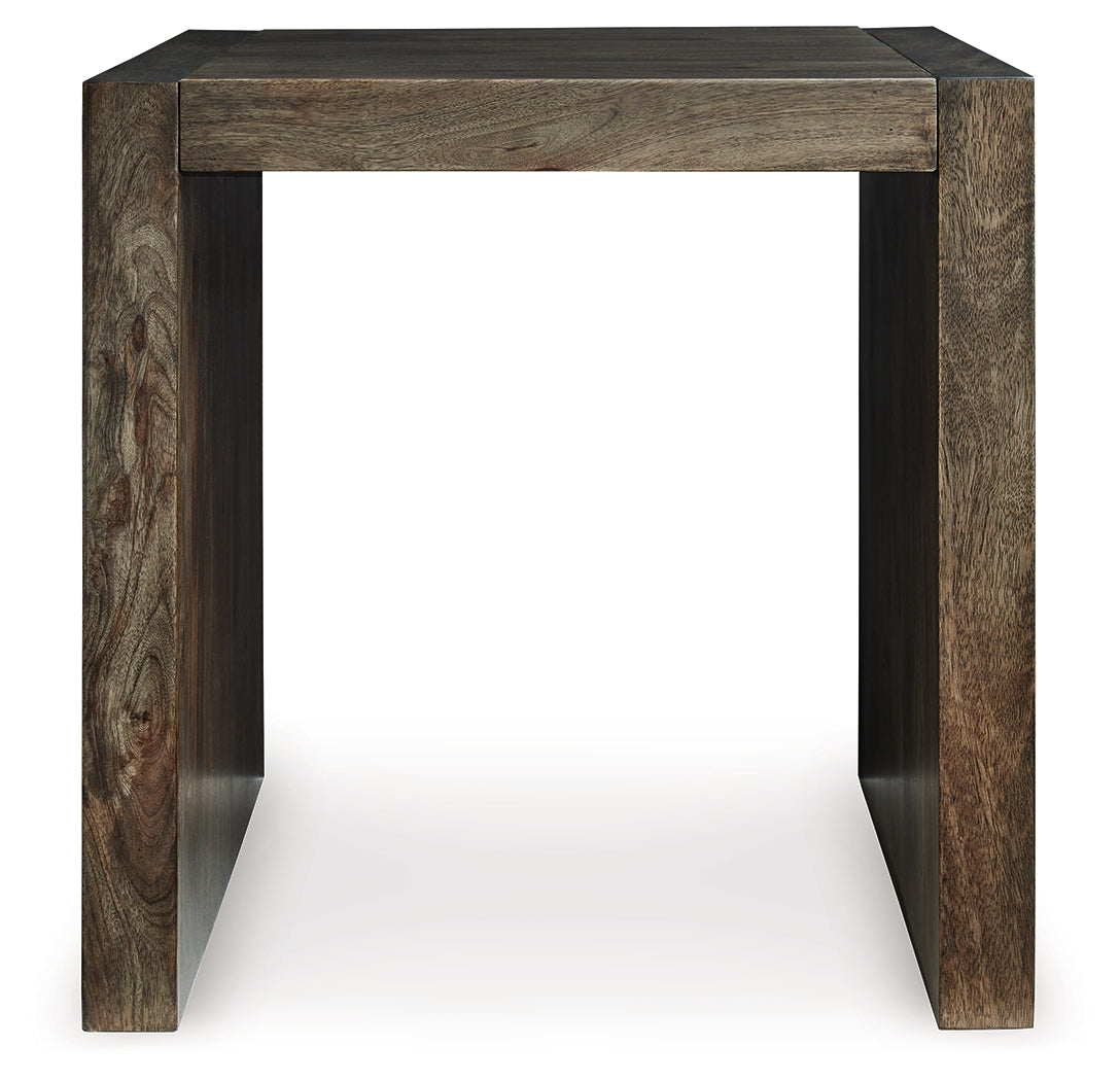 Dreggan Brown End Table