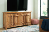 Dresor Natural Accent Cabinet by Ashley at Eve Furniture