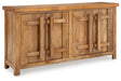 Dresor Natural Accent Cabinet by Ashley at Eve Furniture