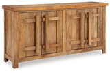 Dresor Natural Accent Cabinet by Ashley at Eve Furniture