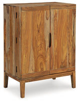 Dressonni Brown Bar Cabinet