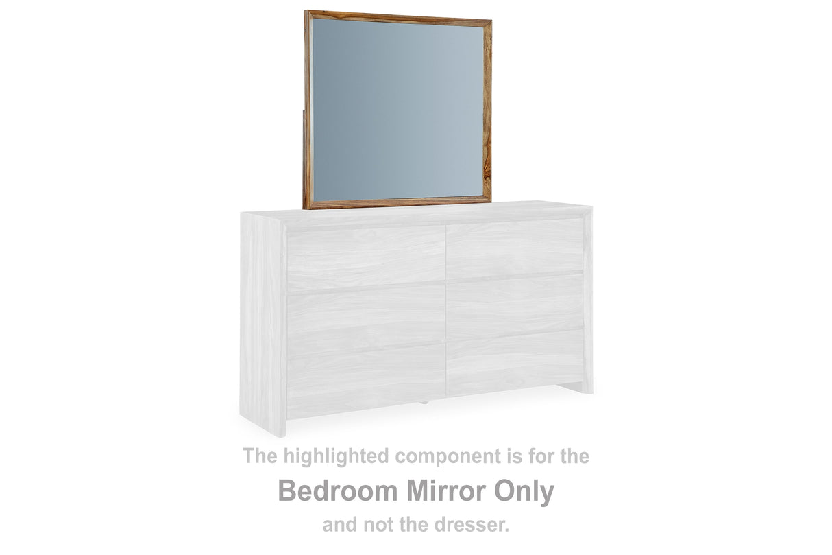 Dressonni Brown Bedroom Mirror