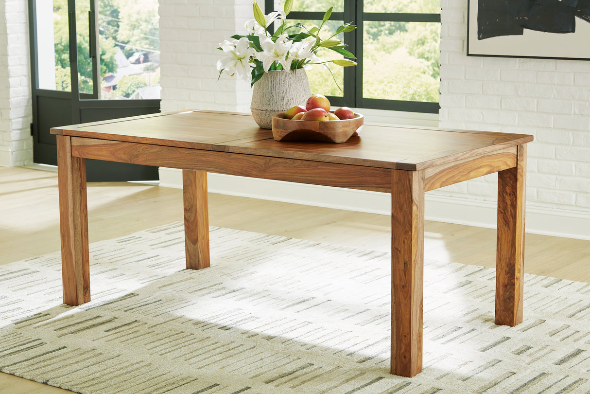 Dressonni Brown Dining Extension Table