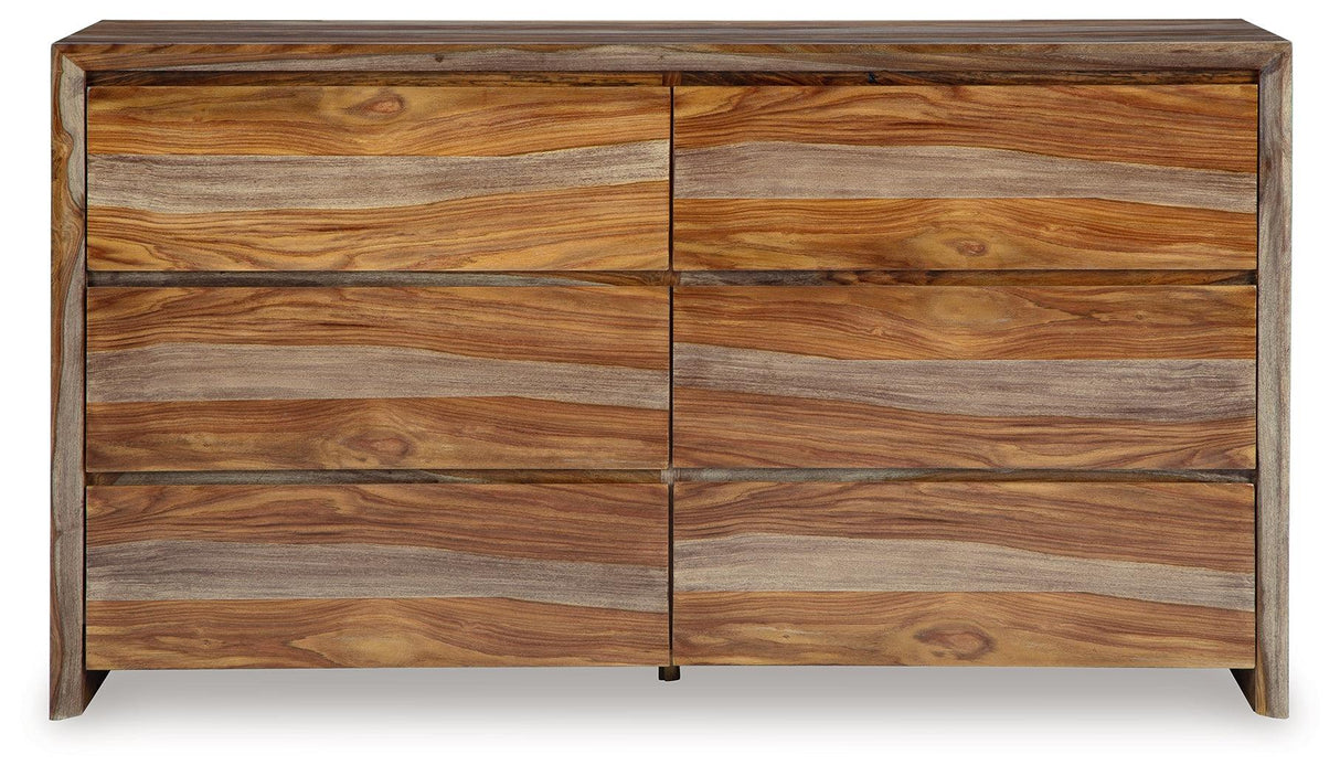 Dressonni Brown Dresser by Ashley at Eve Furniture