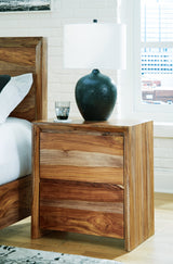 Dressonni Brown Nightstand