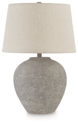 Dreward Distressed Gray Table Lamp