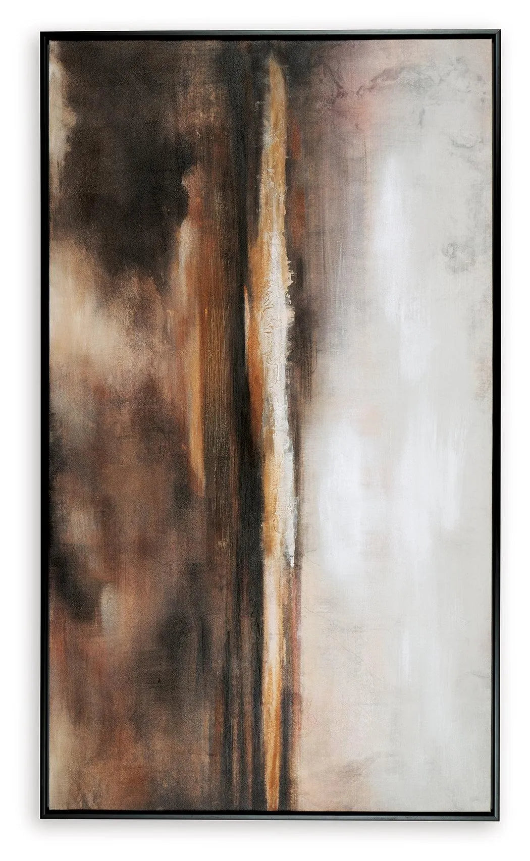Drewland Black/Brown/Orange Wall Art by Ashley at Eve Furniture