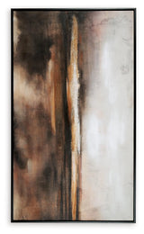 Drewland Black/Brown/Orange Wall Art by Ashley at Eve Furniture
