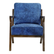 Drexel Arm Chair Blue by Moe's Home at Eve Furniture