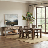 Driftwood Extendable Dining Table by Classic Home at Eve Furniture