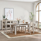 Driftwood Extendable Dining Table by Classic Home at Eve Furniture