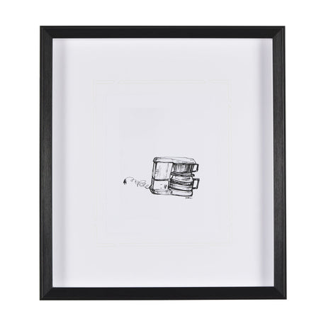Drip Coffee Maker by Simeng a Framed Art Print Matted under Glass by Mercana at Eve Furniture