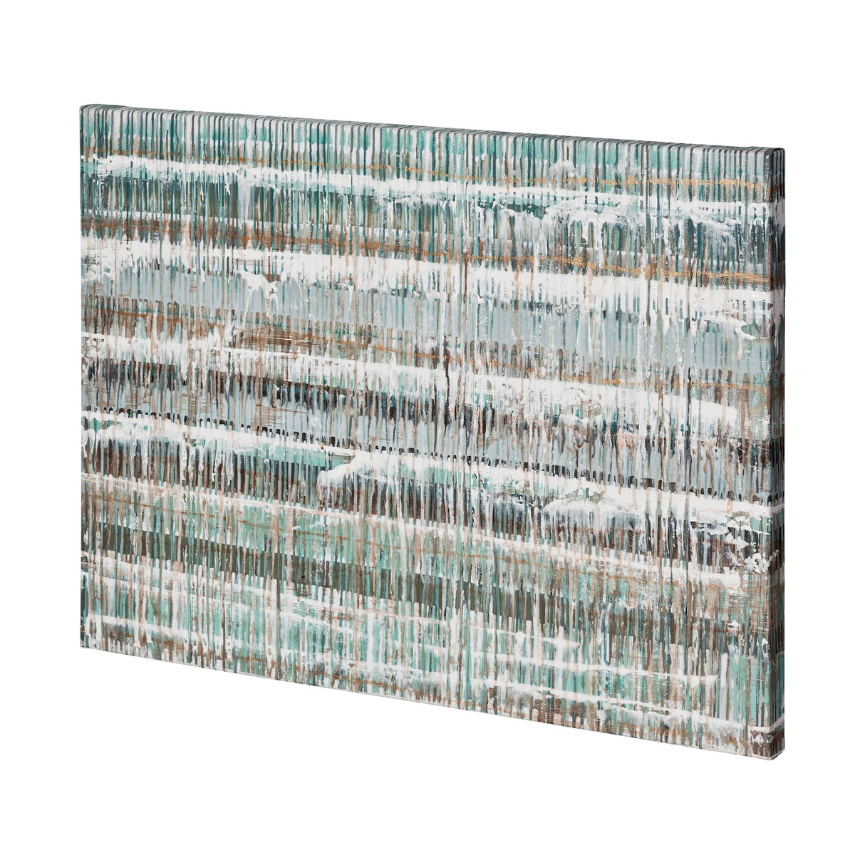 Drip Test 2 by Mercana Studio a Hand Embellished Textured Canvas by Mercana at Eve Furniture