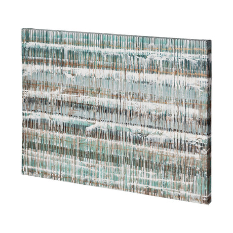 Drip Test 2 by Mercana Studio a Hand Embellished Textured Canvas by Mercana at Eve Furniture