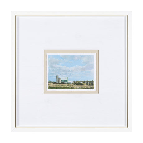 Driving With Mary I by Mercana Studio Hand Embellished Textured Framed Art Print Matted under Glass by Mercana at Eve Furniture