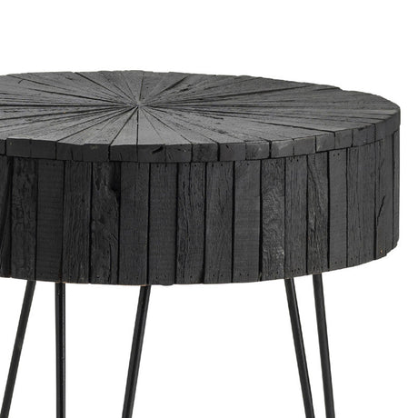 Drummond Black Side Table by Crestview at Eve Furniture