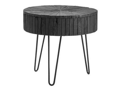 Drummond Black Side Table by Crestview at Eve Furniture