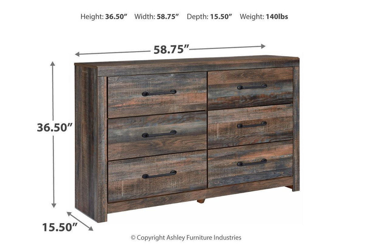 Drystan Multi Dresser by Ashley at Eve Furniture