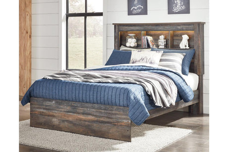 Drystan Multi Full Bookcase Bed by Ashley at Eve Furniture