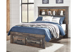 Drystan Multi Full Bookcase Bed with 2 Storage Drawers by Ashley at Eve Furniture