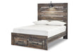 Drystan Multi Full LED Storage Panel Bed by Ashley at Eve Furniture