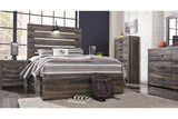 Drystan Multi Full LED Storage Platform Bed with 4 Drawers by Ashley at Eve Furniture