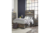 Drystan Multi LED Twin Storage Platform Bed with 2 Drawers by Ashley at Eve Furniture