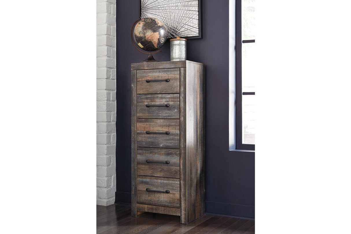 Drystan Multi Narrow Chest by Ashley at Eve Furniture
