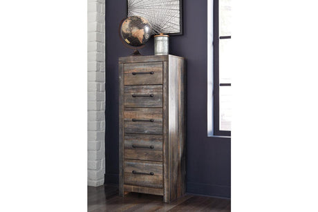 Drystan Multi Narrow Chest by Ashley at Eve Furniture