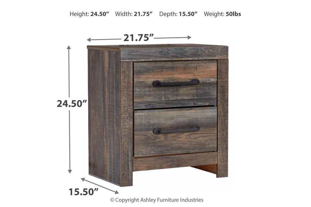 Drystan Multi Nightstand by Ashley at Eve Furniture