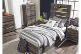 Drystan Multi Twin Panel Bed with 4 Storage Drawers by Ashley at Eve Furniture