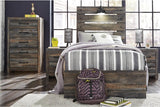 Drystan Multi Twin Panel Bed with 4 Storage Drawers by Ashley at Eve Furniture