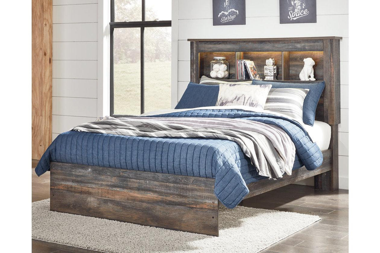 Drystan Multi Full Bookcase Bed by Ashley at Eve Furniture