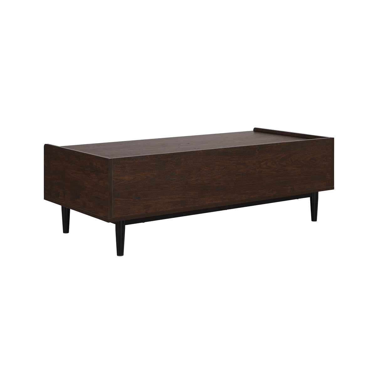 Duane Coffee Table in Dark Brown and Black by Manhattan Comfort at Eve Furniture