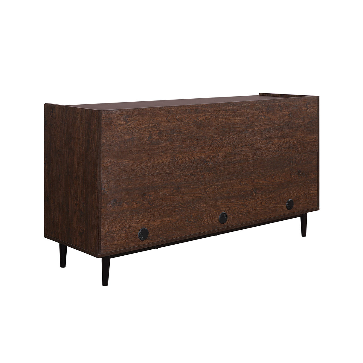 Duane Sideboard in Dark Brown and Navy Blue by Manhattan Comfort at Eve Furniture