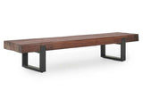 Duarte Brown Bench by Classic Home at Eve Furniture